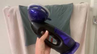 Conair 2 in 1 Handheld Steamer and Iron for Clothes Review [upl. by Odeen999]