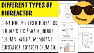 Different types of Bioreactors😎 [upl. by Bessie512]