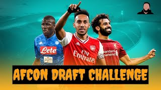 AFCON DRAFT CHALLENGE  livzledge VS HAJ VS StatmanBains [upl. by Levon]