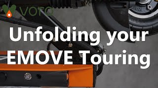 Emove Touring Guide  Folding Mechanism [upl. by Ayvid]