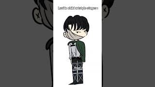 chibi style RAGE  art chibi leviackerman ibispaint [upl. by Sansbury707]