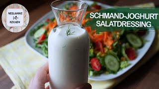 Salatsauce mit Schmand und JoghurtSchmandJoghurtDressingYoğurtlu salata sosu tarifi [upl. by Kania]