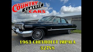 1963 Chevrolet Impala 327 V8 [upl. by Skelly672]