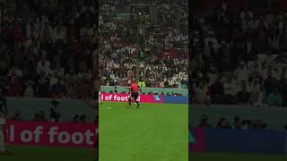 This angle of Aurélien Tchouaménis goal against England 🤩 [upl. by Alboran]