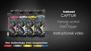 Instruction Video  hähnel Captur Remote Control amp Flash Trigger [upl. by Christoffer]