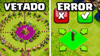 Las 10 aldeas MAS INCREIBLES en Clash of Clans [upl. by Atcele]