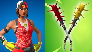 THE BEST COMBOS FOR CHAMPION SPARKPLUG SKIN IN FORTNITE [upl. by Artema]