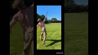 Spear throwing in the stoneage history prehistory survival bushcraft hunting [upl. by Lamoureux891]