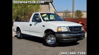 2002 Ford F150 with 35k Miles 8 Foot Long Bed 4 6L V8 Collectors Condition Automatic C00243 [upl. by Reywas222]