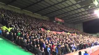 Sheffield Wednesday fans at stoke [upl. by Cleodell]