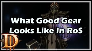 Diablo 3 What Good Gear Looks Like In RoS [upl. by Pennebaker]