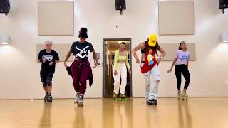 The World As I See It by Dennie Ferrer  LA Dance Skate Class [upl. by Ahsyek]