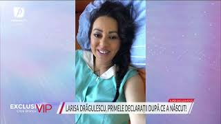 Larisa Drăgulescu primele declarații după ce a născut [upl. by Nahem555]