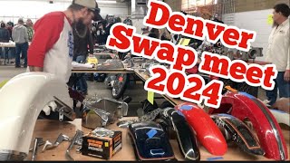 Largest Indoor Motorcycle Swap Meet in America Denver Expo 2024 [upl. by Jaynell]