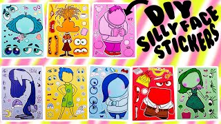 Inside Out 2 DIY Make A Silly Face Stickers  Crafts for Kids [upl. by Oninrutas]