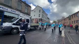 Newtown Defenders Fb  Lanark LOL 405 Anniversary Parade October 2024 [upl. by Vange]