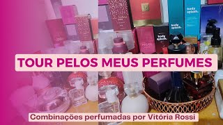 TOUR PELA MINHA COLEÇÃO DE PERFUMES  Atualizado Março2024 [upl. by Bryner]