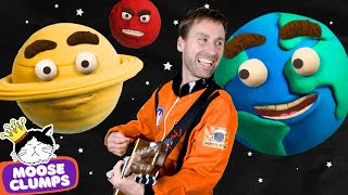 🌎 Planets Song  Learn the Solar System with Mooseclumps  Educational Songs for Kids [upl. by Lj122]