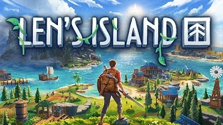 Lens Island survival indie game [upl. by Aihseym851]