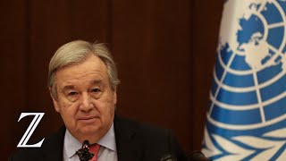 Antonio Guterres quotDie KlimaZeitbombe ticktquot [upl. by Akemrej]