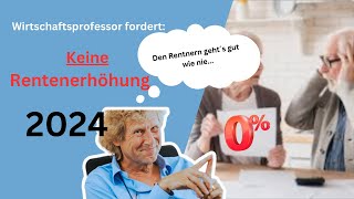 SKANDAL  KEINE Rentenerhöhung in 2024 [upl. by Nairadas]