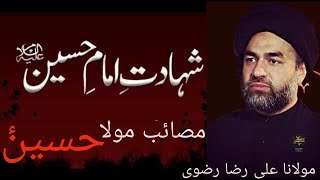 10th Muharram Masaib e Imam Hussain ع  Maulana Syed Ali Raza Rizvi  Shahadat e Mola Hussain ع [upl. by Pavkovic]