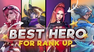 TOP BEST HEROES TO SOLO RANK UP TO MYTHICAL IMMORTAL SEASON 32  MOBILE LEGENDS [upl. by Vladamir]