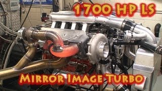 New 1700 HP 427 CI7L LS Chevy Mirror Image TurbosNelson Racing Engines For Camaro Corvette [upl. by Ahsinek]