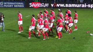 Tongas Sipi Tau  Romania vs Tonga 1918 November Rugby Tests [upl. by Durrett247]