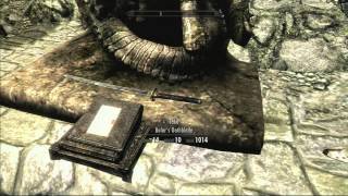 Skyrim Trophy Guide How to find Bolars Oathblade Really awesome looking sword [upl. by Suiramed]