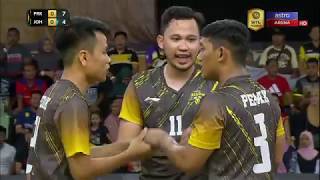 STL 2019 Perak Bison lwn Johor Tigris  20  Astro Arena [upl. by Addy]