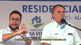 Bolsonaro chama Lula de “ladrão de 9 dedos” e compara Renan Calheiros com Judas durante evento em AL [upl. by Phelgon161]