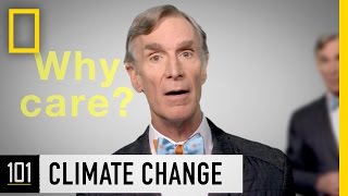 Climate Change 101 with Bill Nye  National Geographic [upl. by Eelanna]