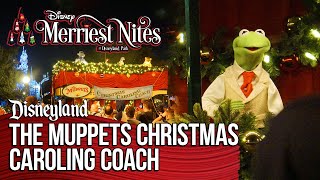 The Muppets Christmas Caroling Coach at Disney Merriest Nights at Disneyland [upl. by Ennyroc]