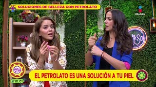 Usa petrolato para suavizar cutículas quemaduras rozaduras y mucho más  Sale el Sol [upl. by Ilohcin]