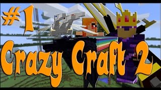 MinecraftCrazy Craft 2 瘋狂世界生存第二季 1 新的冒險 [upl. by Delanos168]