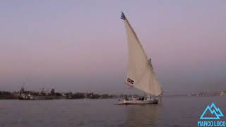 Nile Felucca Luxor Egypt [upl. by Dodwell]