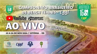 Campeonato Brasileiro de Beach Tennis CBBT 2024  Ceará X Tocantins  Categoria 40 [upl. by Ellerud]