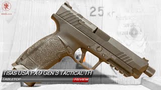 Tisas USA PX 9 Gen 3 Tactical TH Shooting Impressions [upl. by Campney]