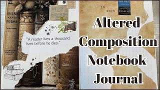 ALTERED COMPOSITION NOTEBOOK TO READING JOURNAL  PART 2 [upl. by Barcot797]