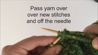 How to knit a Fish Scale  Dragon Scale  Smocking knitting stitch [upl. by Agnimod336]