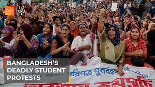 Why are Bangladesh students protesting  The Take [upl. by Kate791]