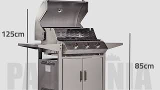 Nueva Parrilla a gas 3 quemadores BbqGrill [upl. by Halonna]