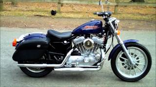 2000 HARLEY DAVIDSON SPORTSTER 883 STAGE 1 SOLO BAGGER [upl. by Lorie662]