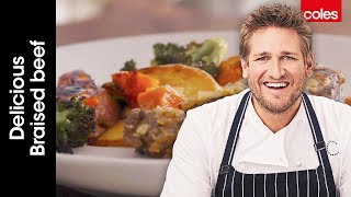 Delicious Tender Braised Beef  Cook with Curtis Stone  Coles [upl. by Balliol]