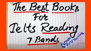 THE BEST BOOKS FOR IELTS PREPARATION  ACADEMIC READING [upl. by Shig796]