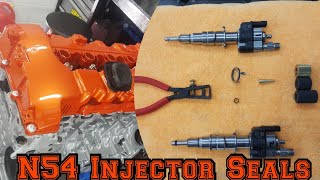 BMW 335i N54 Fuel Injector Seal Replacement [upl. by Aihsiym]