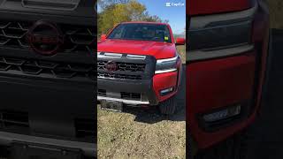 This 2025 Nissan Frontier looks sick in front of the water nissanfrontier trucks truckreview [upl. by Hollah]