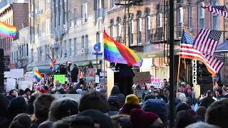 New York City 🏳️‍🌈  An inspiring LGBT speech in Greenwich Village [upl. by Otaner]