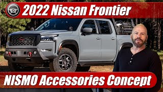 2022 Nissan Frontier NISMO OffRoad Accessories Concept [upl. by Aljan]